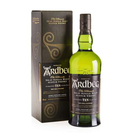 Viskijs Ardbeg 10yo dāvanu kastē, 46%, 0.7l