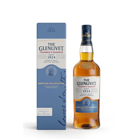 Viskijs The Glenlivet Founders Reserva, 40%, 0.7l