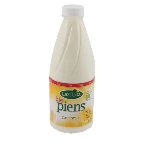 Piens BIO, 2%, 1l