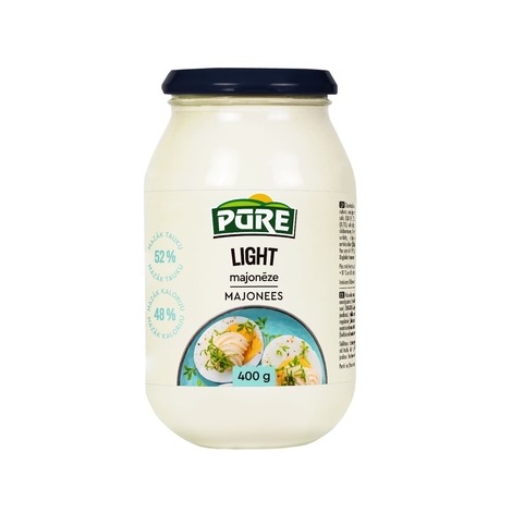 Majonēze Pūre Light, 34%, 400g