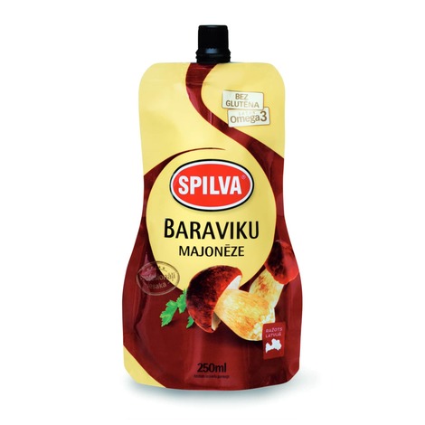 Majonēze Spilva baraviku, 235g